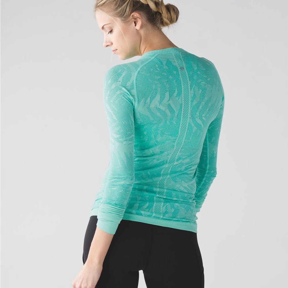Lululemon Swiftly Tech Long Sleeve - heather Bali Breeze 4